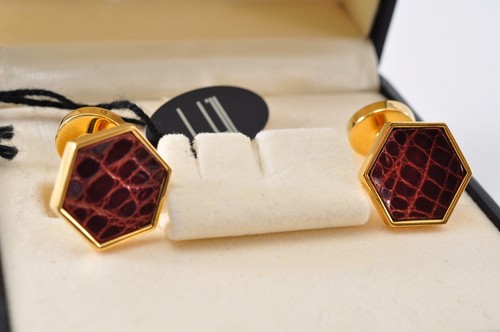 Dunhill cufflinks gold - dunhill,