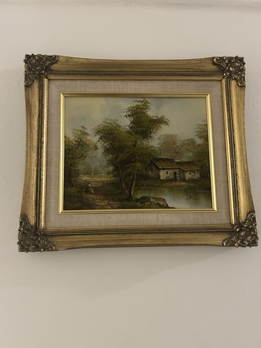Landscape painting canvas - landscape, on