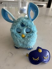 Blue Furby Connect with Sleep Mask. Interactive Plush Toy. Great Condition