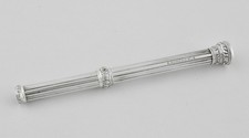 Antique Solid Silver Sampson Mordan Propelling Pencil, Circa 1880