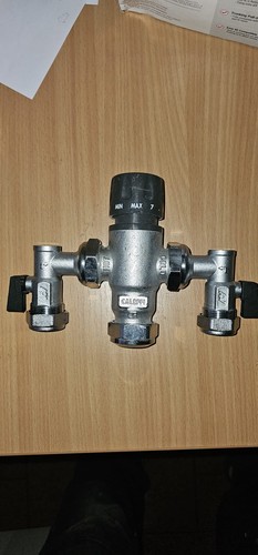 Thermostatic hot water mixing - hot,