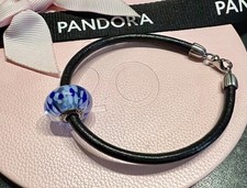 Genuine Pandora Black Leather
