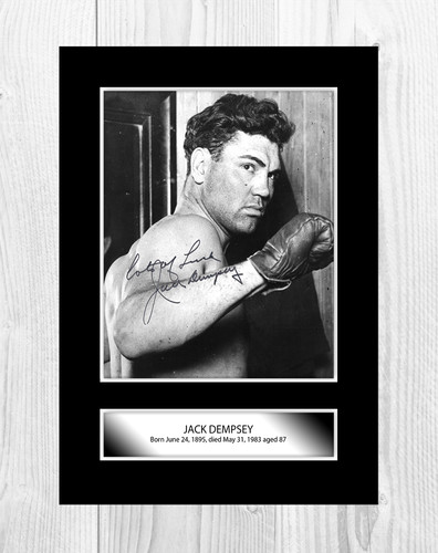 Jack dempsey boxing poster - jack, 1