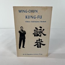 Wing Chun Kung Fu R Clausnitzer 1969 Vintage Rare Hardback Book w/ Slipcover