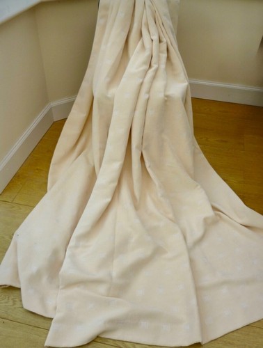 Lovely quality cream chenille - lovely,