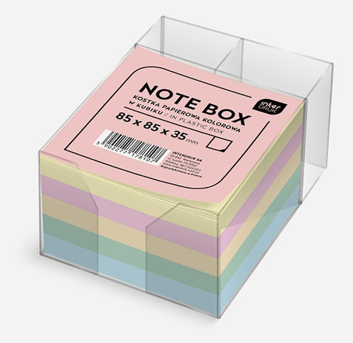 Interdruk coloured memo cube - interdruk,