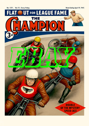 Vintage speedway champion - vintage,