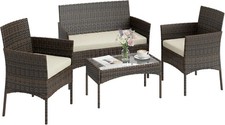 4 Seater Rattan Garden