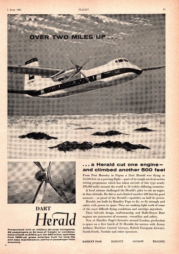 Handley page dart herald - page,