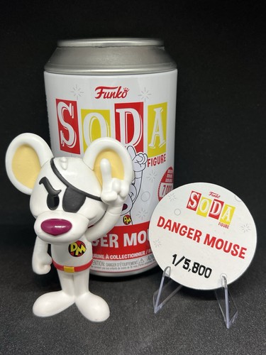 Funko vinyl soda danger mouse - soda:,
