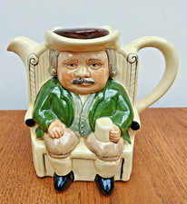 Vintage Darby & Joan Ornamental Collectable Teapot - Tony Wood Studio - VGC