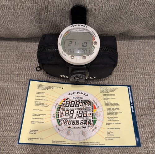 Suunto gekko white computer - gekko,