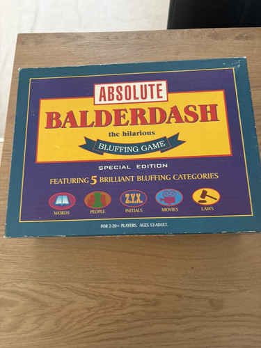 Absolute balderdash special - balderdash,