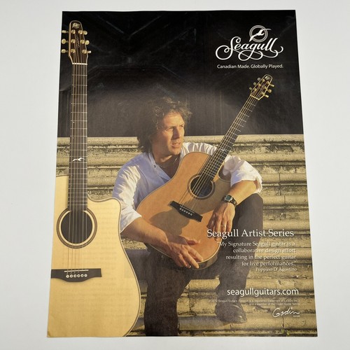 Seagull guitars 2013 print - seagull, ad