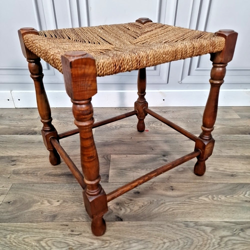Retro vintage foot stool - vintage,