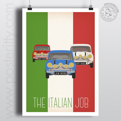 The italian job minimalist - the,
