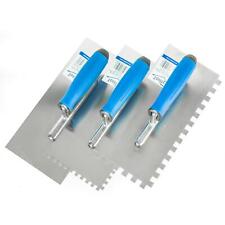 Stainless Steel Trowel 270mm, Various Notched, Tilling Tiler, Professional, DIY