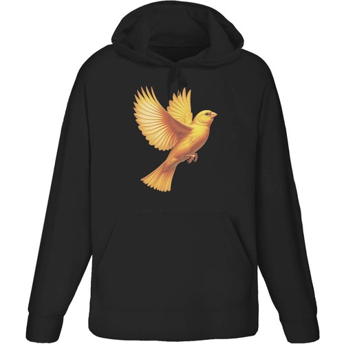 Flying canary adult hoodie - 'flying,