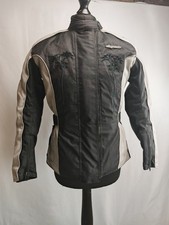 Womens Motercycle Motorbike Coat Jacket Rk sports XL Black Padded bike wear 