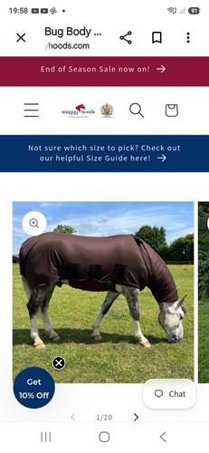 Snuggy hoods fly sweet itch - snuggy, fly/sweet