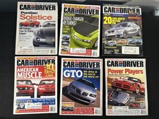 Lot 6 Car and Driver Magazines