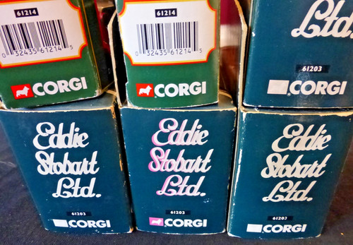 Corgi eddie stobart trucks - trucks, die