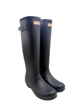 Hunter Original Women’s Navy Tall Wellies Wellington Boots UK 6 EUR 39
