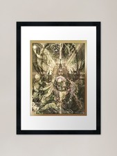 Jesus rode with demon wings