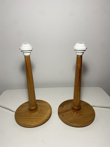 Ikea wooden lamp - wooden,