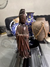 UNUSUAL LARGE CARVED WOODEN