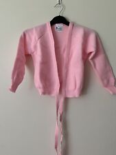 Tappers and Pointers Childs Wrap over Ballet Cardigan Pink Size 28”