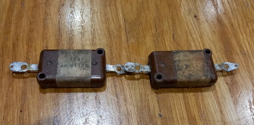 Tcc mica capacitors - (x2),