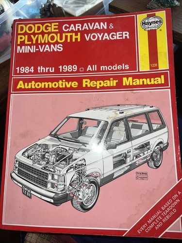 Haynes repair manual - manual, dodge