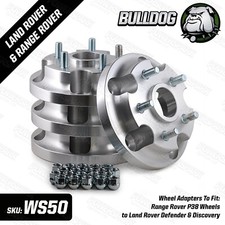 Wheel Spacer Adapters Fit Late Land Rover and RR Wheel To Early Cars 5x165 5x120