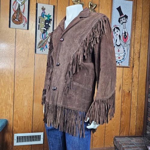 Vtg 70s leather pioneer - 70s, wear