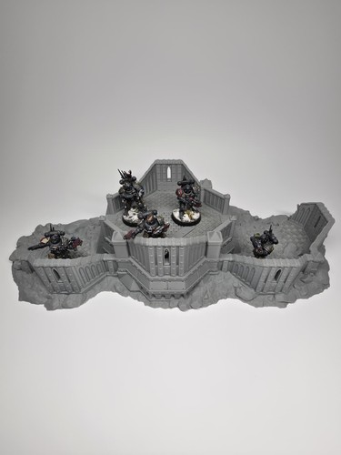 Fortified trench 28mm 32mm - trench, 3