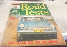 1963  WHEELS ROAD TESTS Mag