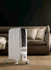 De'Longhi Dragon 4 Oil Filled 2kW Radiator in White TRDX40820E Unboxed