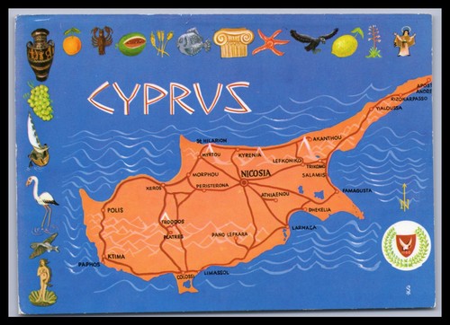 Postcard cyprus - postcard,