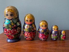 Vintage Wooden Matryoshka