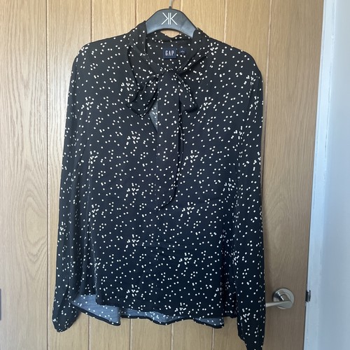 Gap long sleeve blouse with - gap,