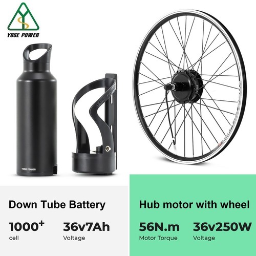 36v250w rear cassette - 26"/28",