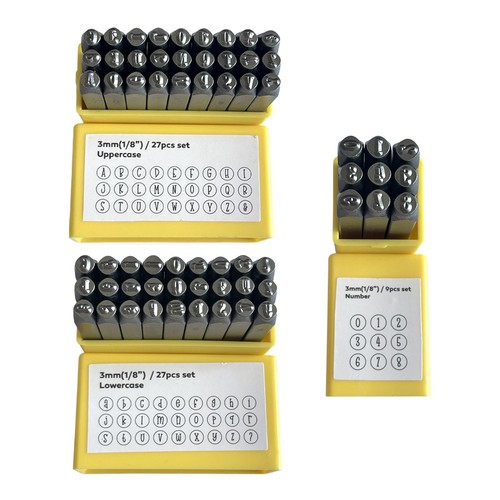 Engraving tool set with metal - engraving,