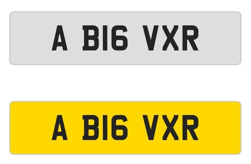 Private number plate - private, a
