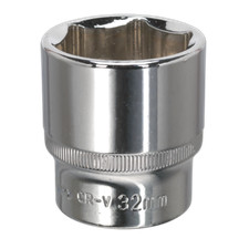 Sealey WallDrive Socket 32mm