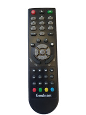 GENUINE GOODMANS GD11FVRSD32 TWIN TUNER FREEVIEW REMOTE CONTROL NO BACK COVER