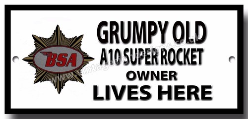 Grumpy old bsa a10 - grumpy, super