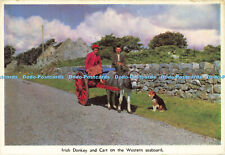 D152290 Irish Donkey and Cart on the Western Seaboard. Cardall. 1964