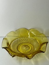 Vintage Amber Coloured Glass