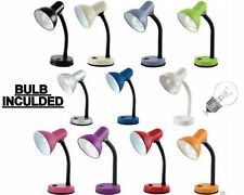 Desk Lamp Flexi Neck Table Desk Reading Lamp With Bulb Home Office Study Light